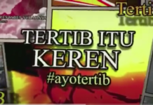 Cara Unik Sambut Hari Lalu Lintas Bhayangkara Ke 67, Himbauan Tertib Itu Keren Tayang Di Bioskop Surabaya