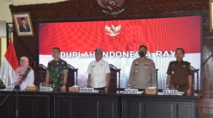 Kapolres hadir pada Pengukuhan forum anak Kabupaten Bondowoso