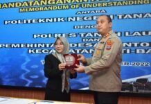 Polres Tanah Laut Tanda Tangani MoU Bersama Politeknik Negeri Terkait Penanganan Pengaduan Tindak Pidana Korupsi
