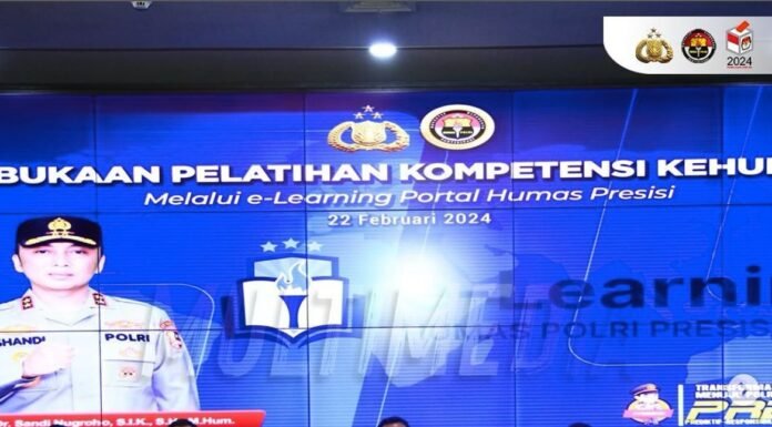 Kadiv Humas Polri Buka Pelatihan Kompetensi Kehumasan