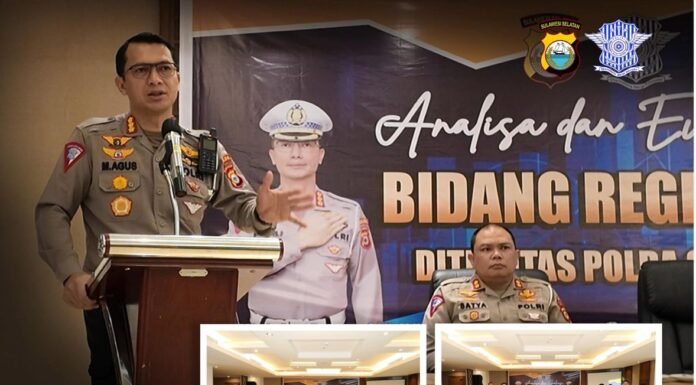 Anev Bidang Regident Ditlantas Polda Sulsel T. A. 2024, Ini Pesan KBP Dr. I Made Agus Prasatya