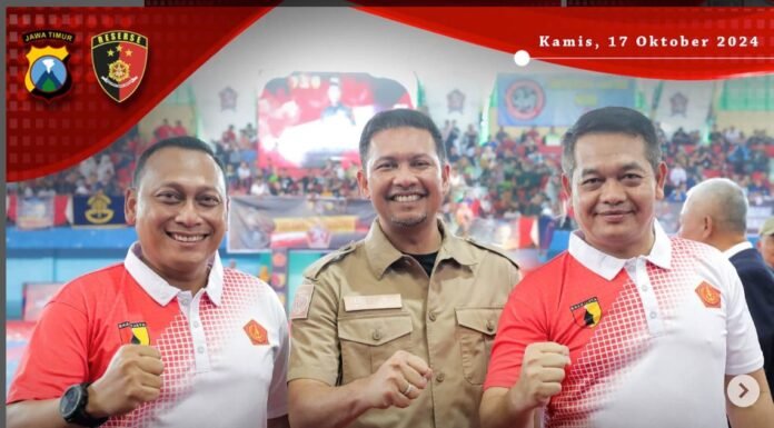 Dir Reskrimsus Polda Jatim Hadiri Pembukaan Kejuaraan Karate Piala Panglima TNI 2024