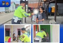 Polresta Bulungan Terus Galakkan Program Pemberian Makanan Tambahan Bergizi Guna Tanggulangi Stunting