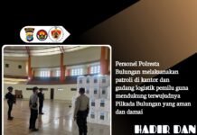 Cooling System, Polresta Bulungan Kawal Ketat Logistik Pemilu di Dome Sport Center