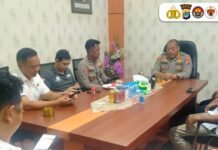 Minggu Kasih Bersama Kapolresta Bulungan: Beri Penjelasan Prosedur Tilang