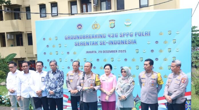 Doorstop GroundBreaking 436 SPPG Polri Serentak Seluruh Indonesia.